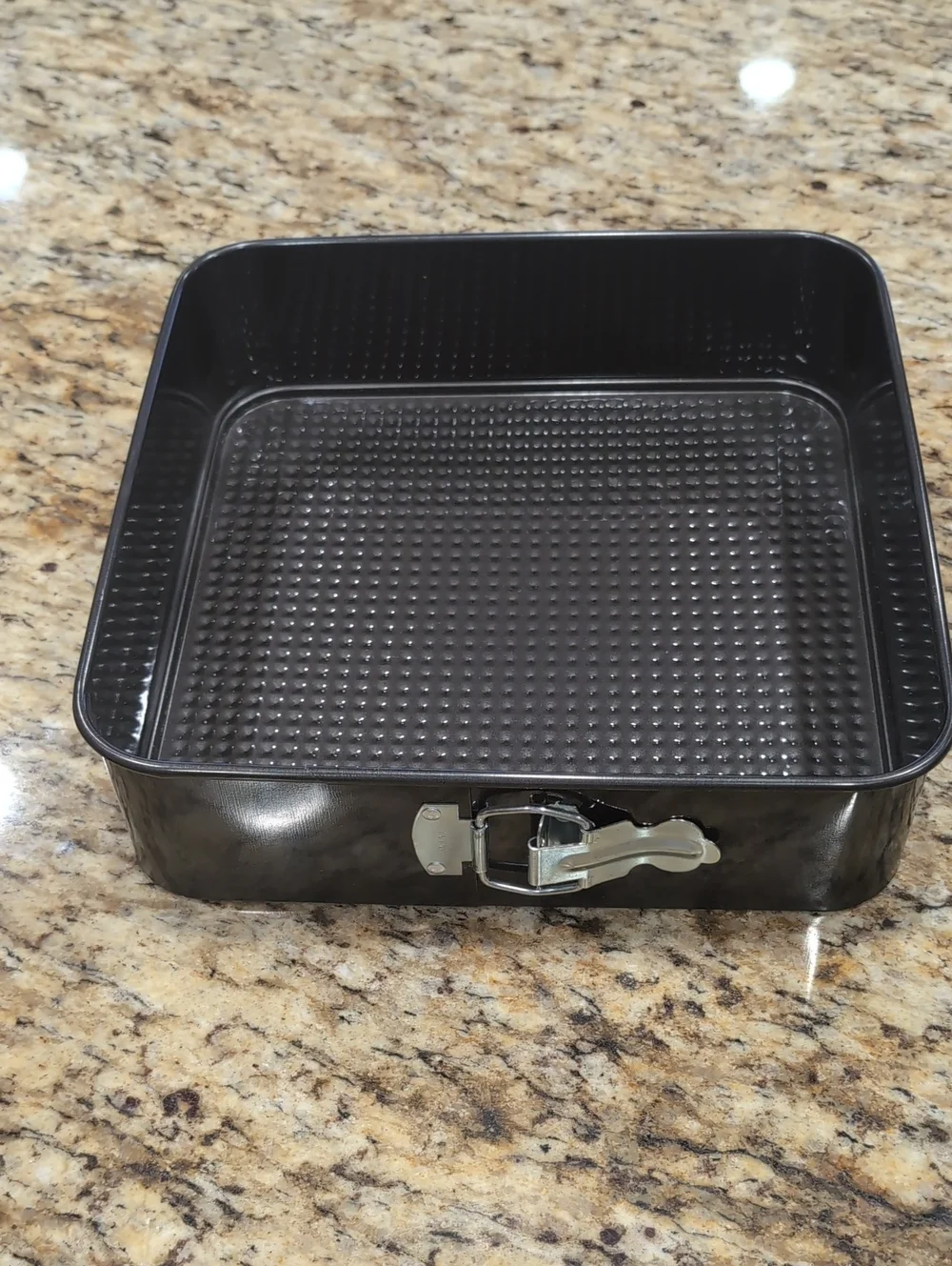 New Square Non Stick Spring Form Pan Cheesecake Dessert Pan Removable Bottom